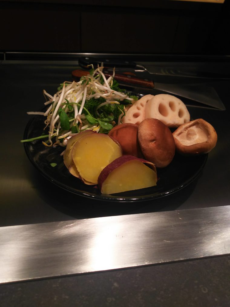 モーリヤ祇園の焼き野菜