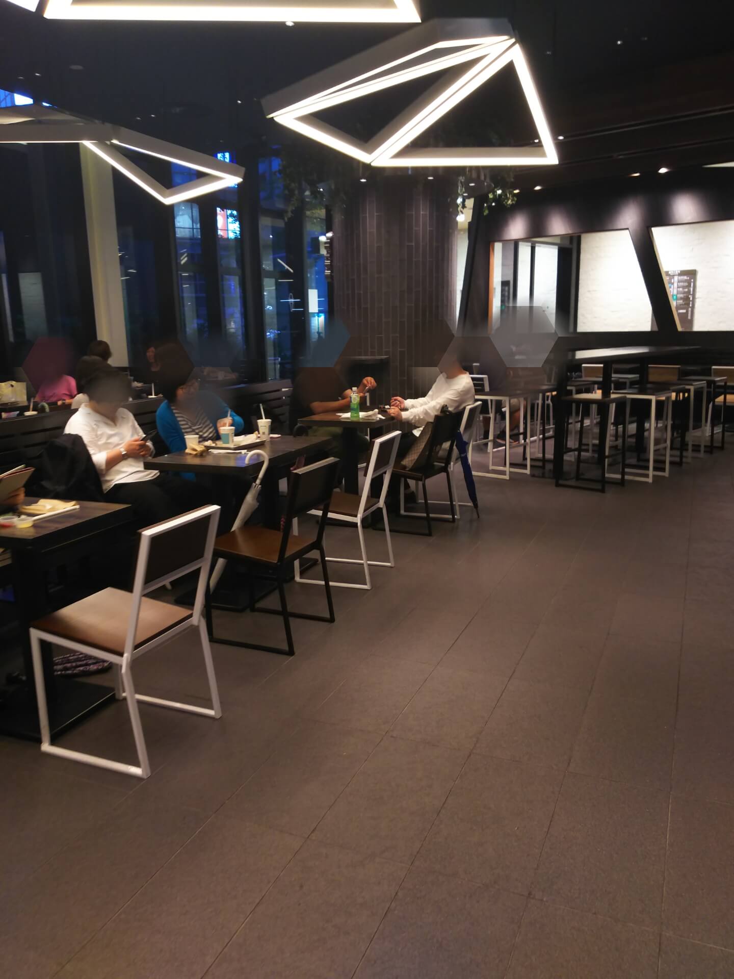 シェイクシャックの店内