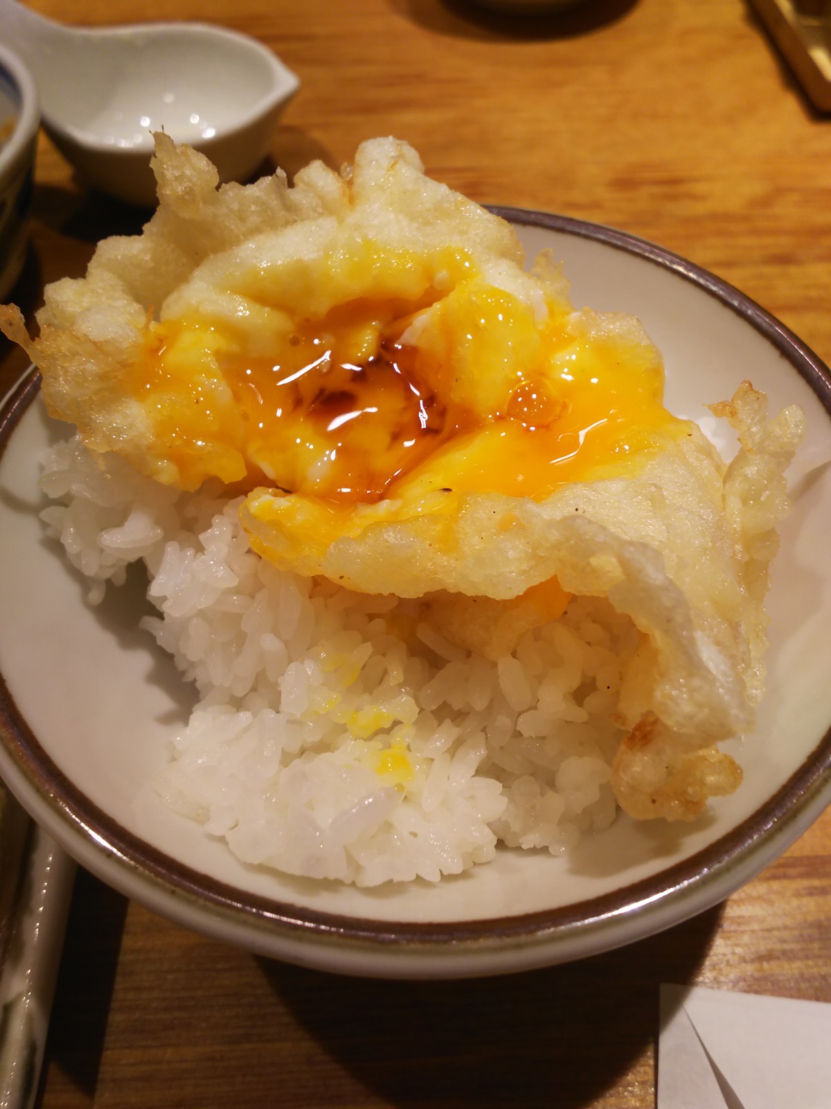 『天ぷらまきの梅田』の玉子天