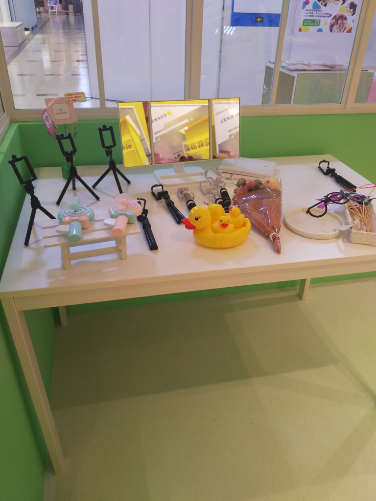 パレルの無料貸し出し品