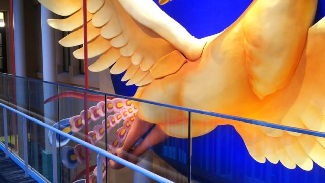 京都国際マンガミュージアムのオブジェ
