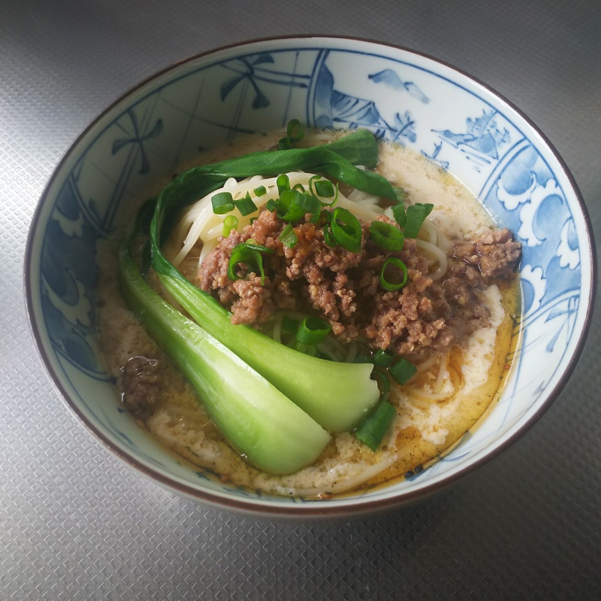 豆乳坦々そうめん