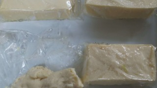 冷凍した豆腐