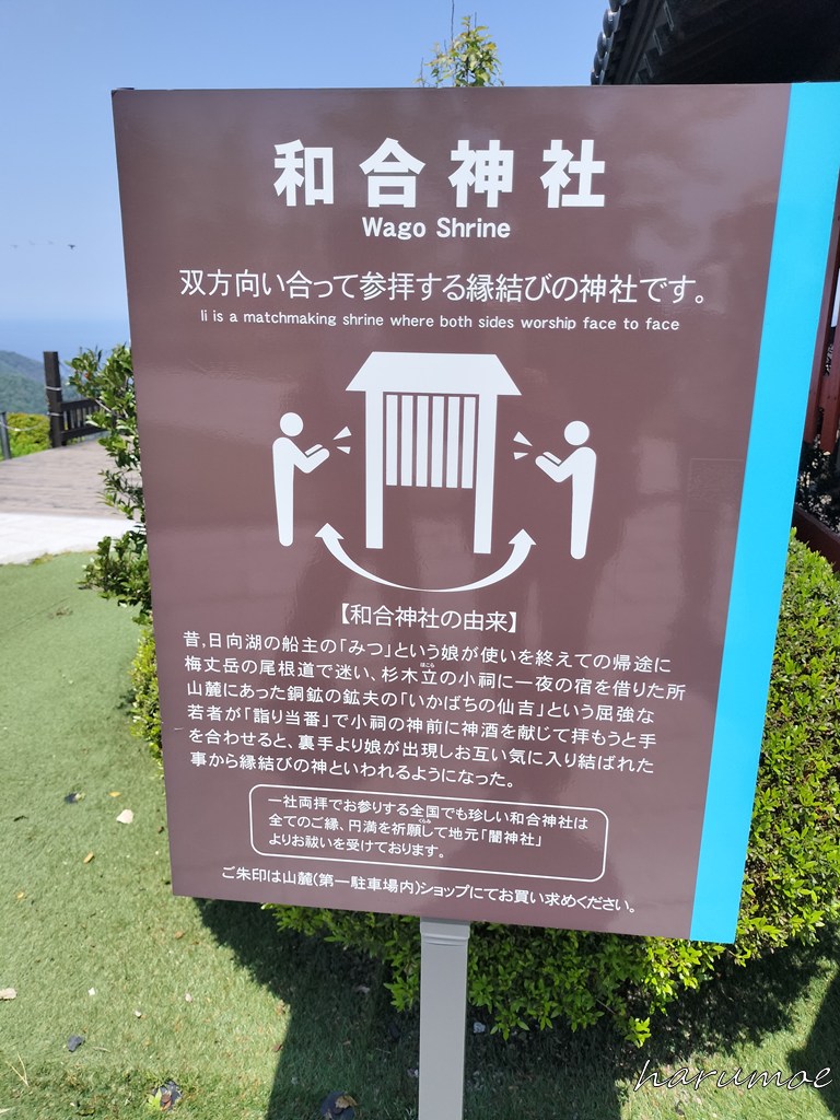 和合神社の説明立て板