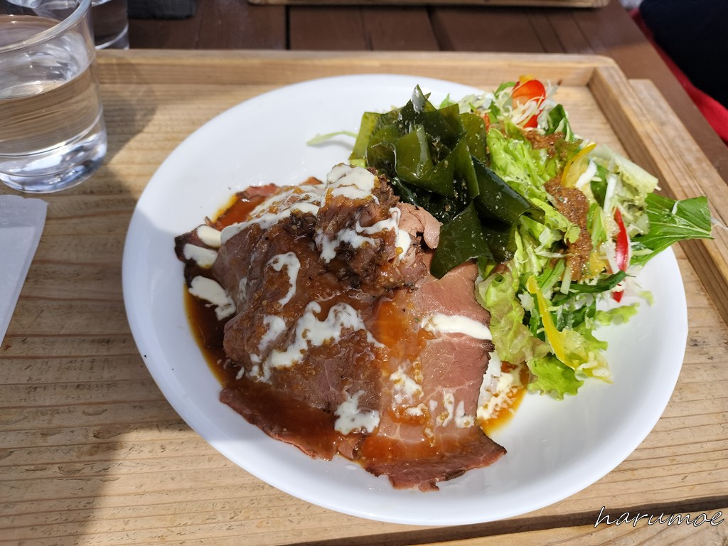 cafe MAREのローストビーフ丼