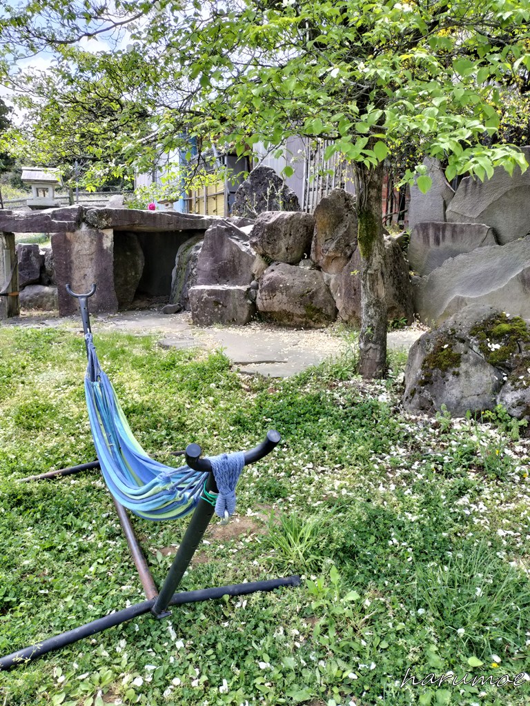 瑞香園のハンモック