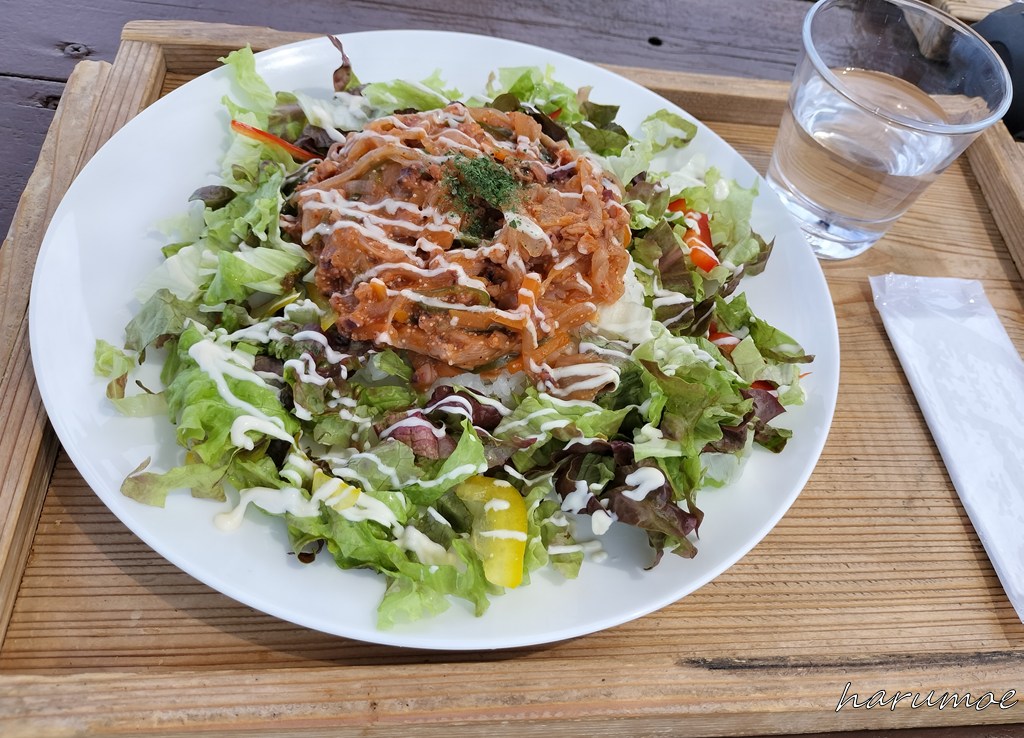 cafe MAREの海鮮タコライス