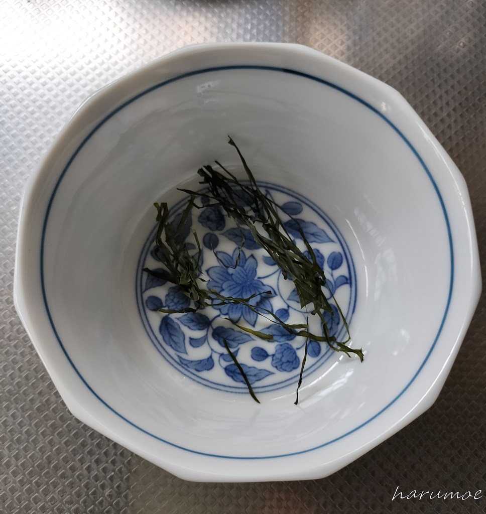 水に戻す前のサラダすき昆布